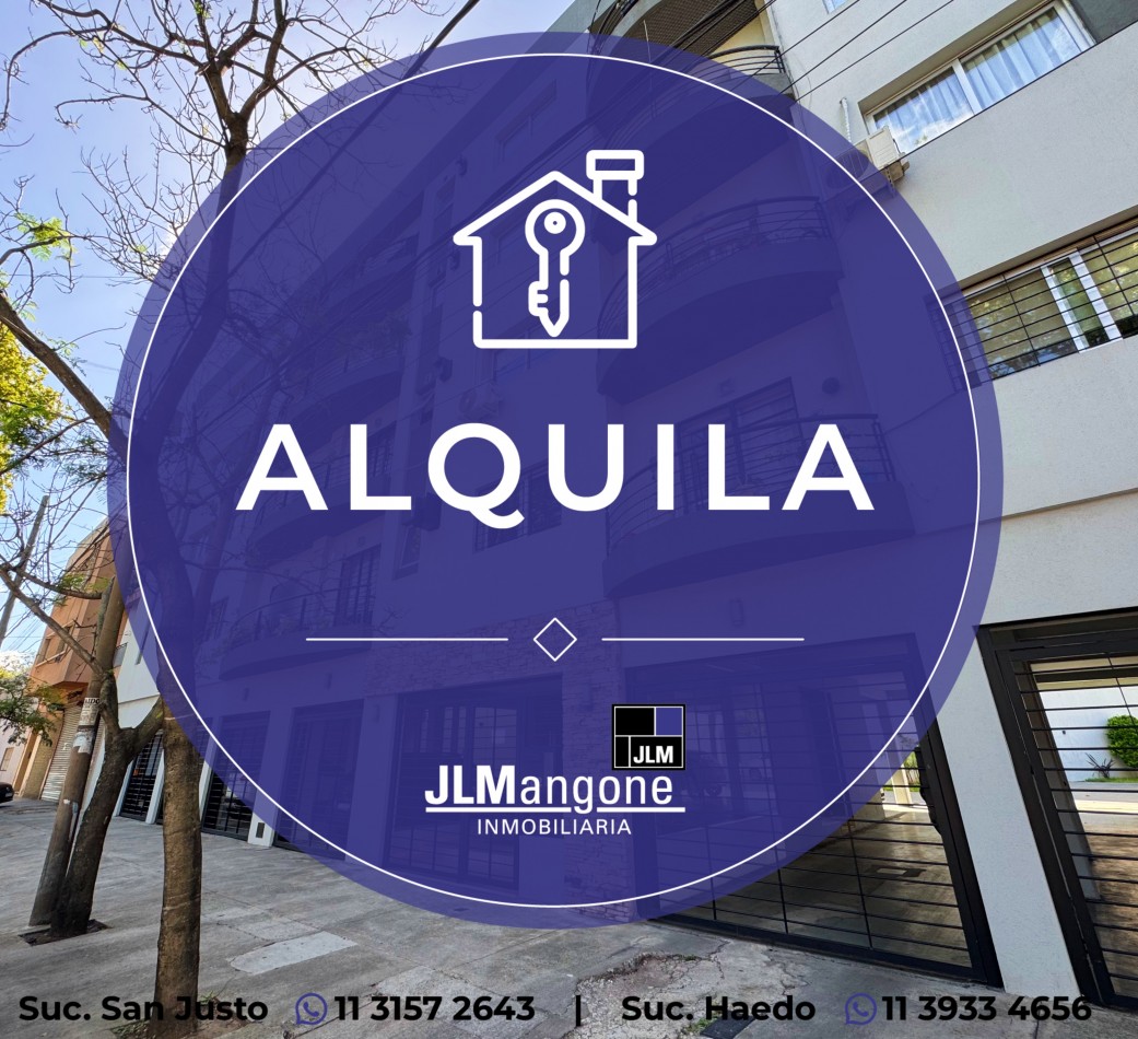 Departamento 3 ambientes con balcon