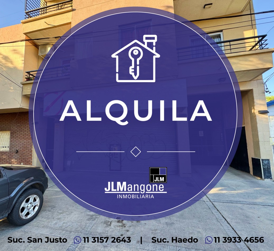 Local 104 m2 sobre Av. Peron