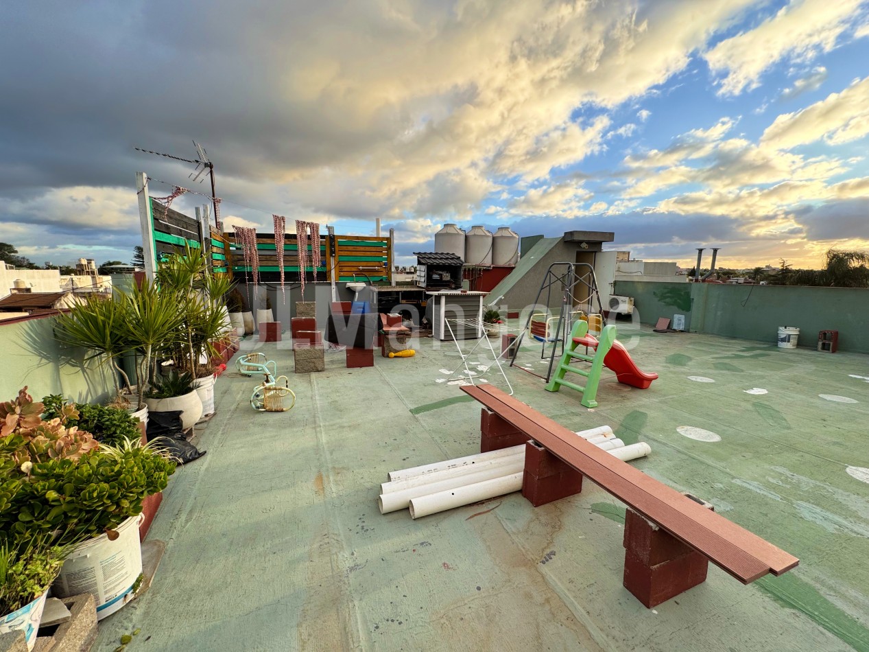 Departamento 2 ambientes con terraza