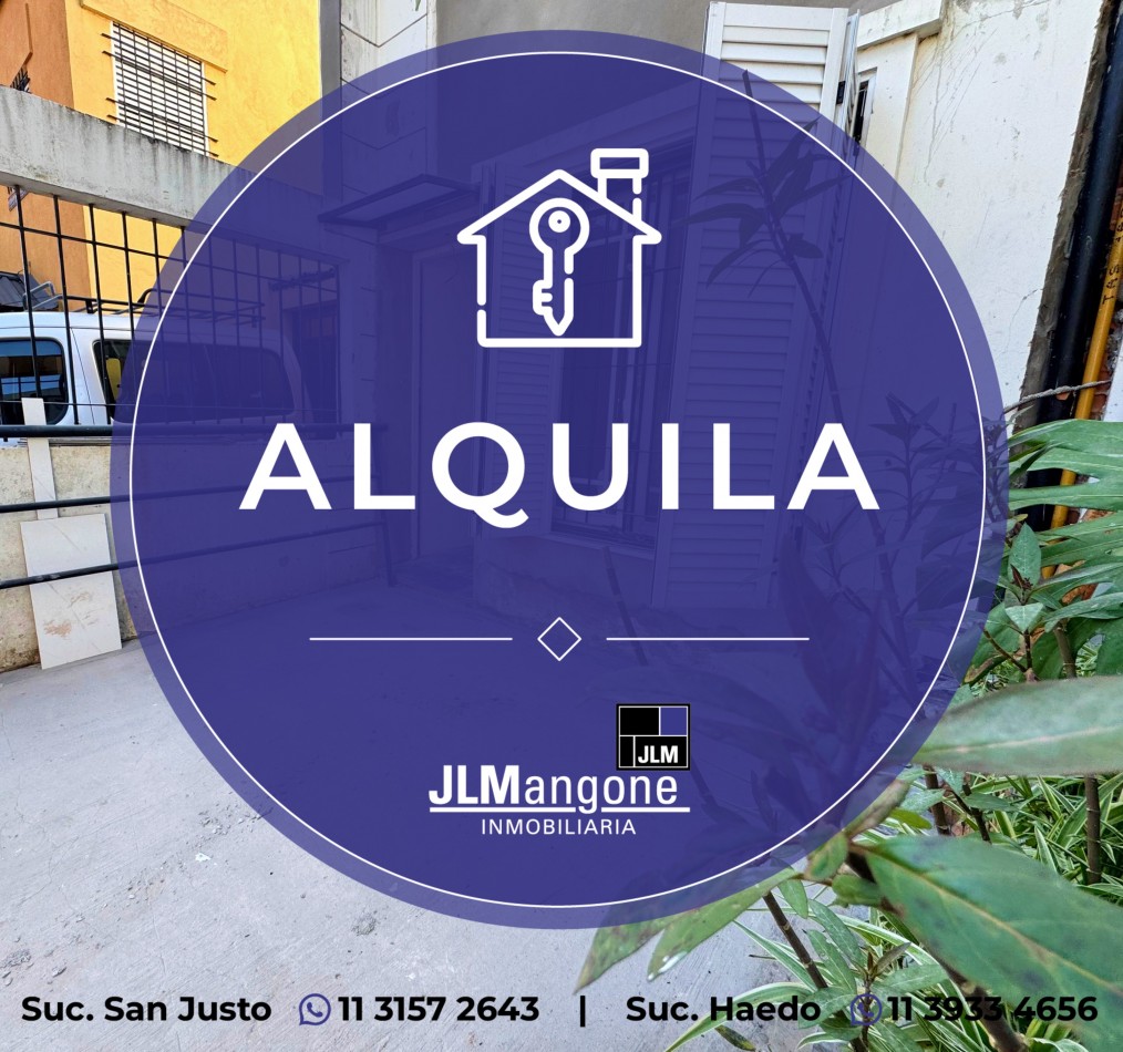 Departamento 2 ambientes con cochera