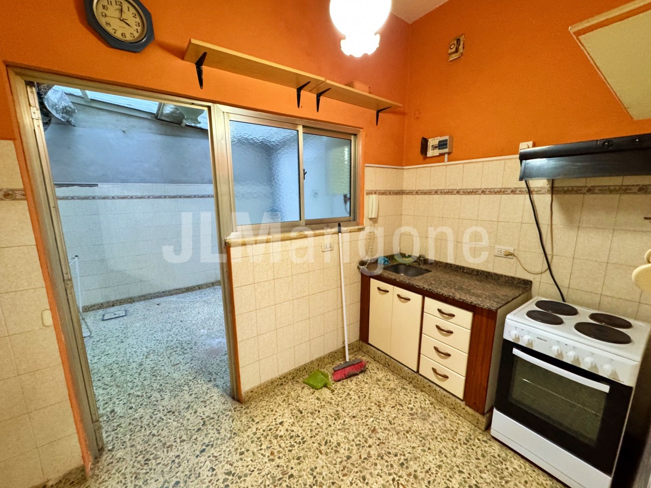 Departamento 3 amb con dos patios