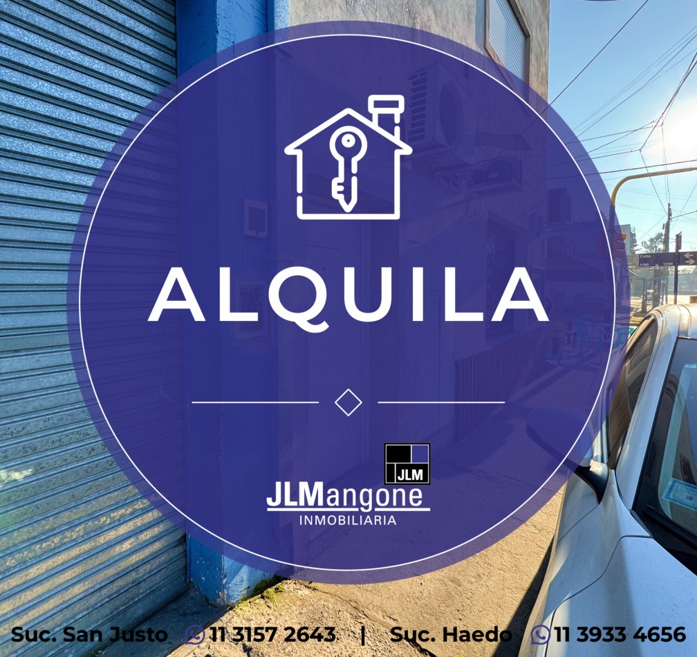 Duplex 4 ambientes con cochera y patio
