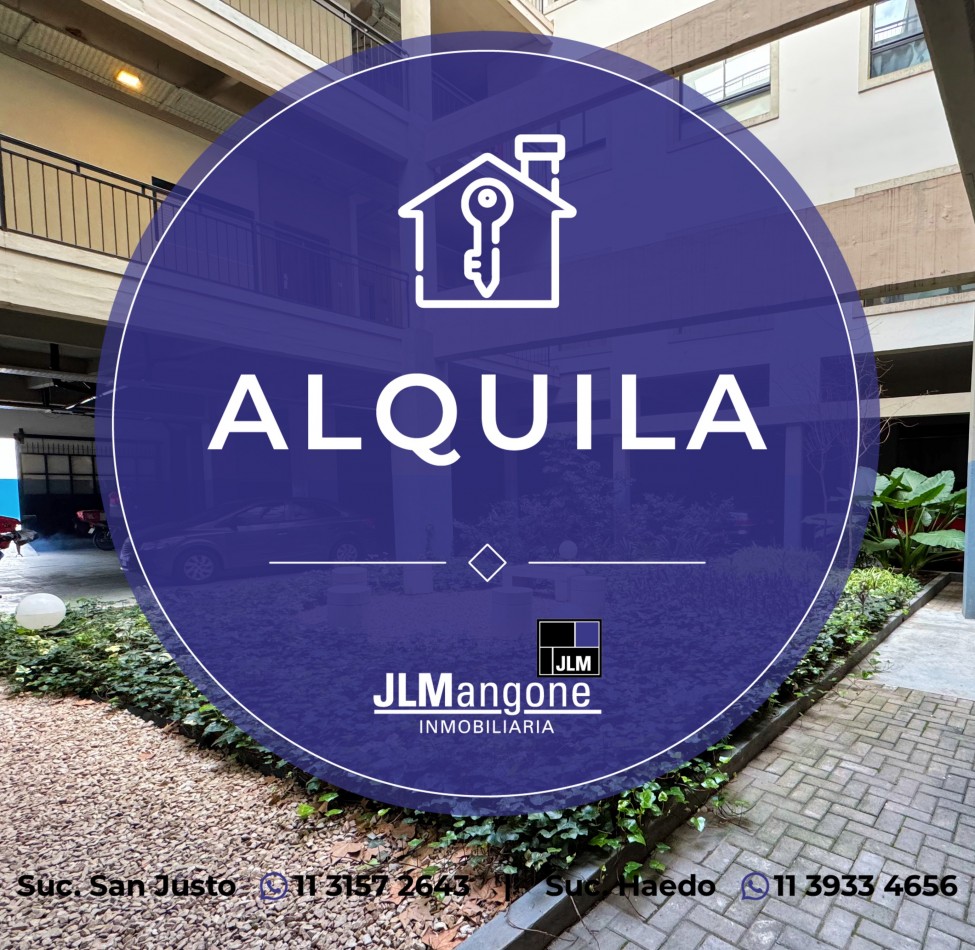 Departamento 1 ambiente con amenities