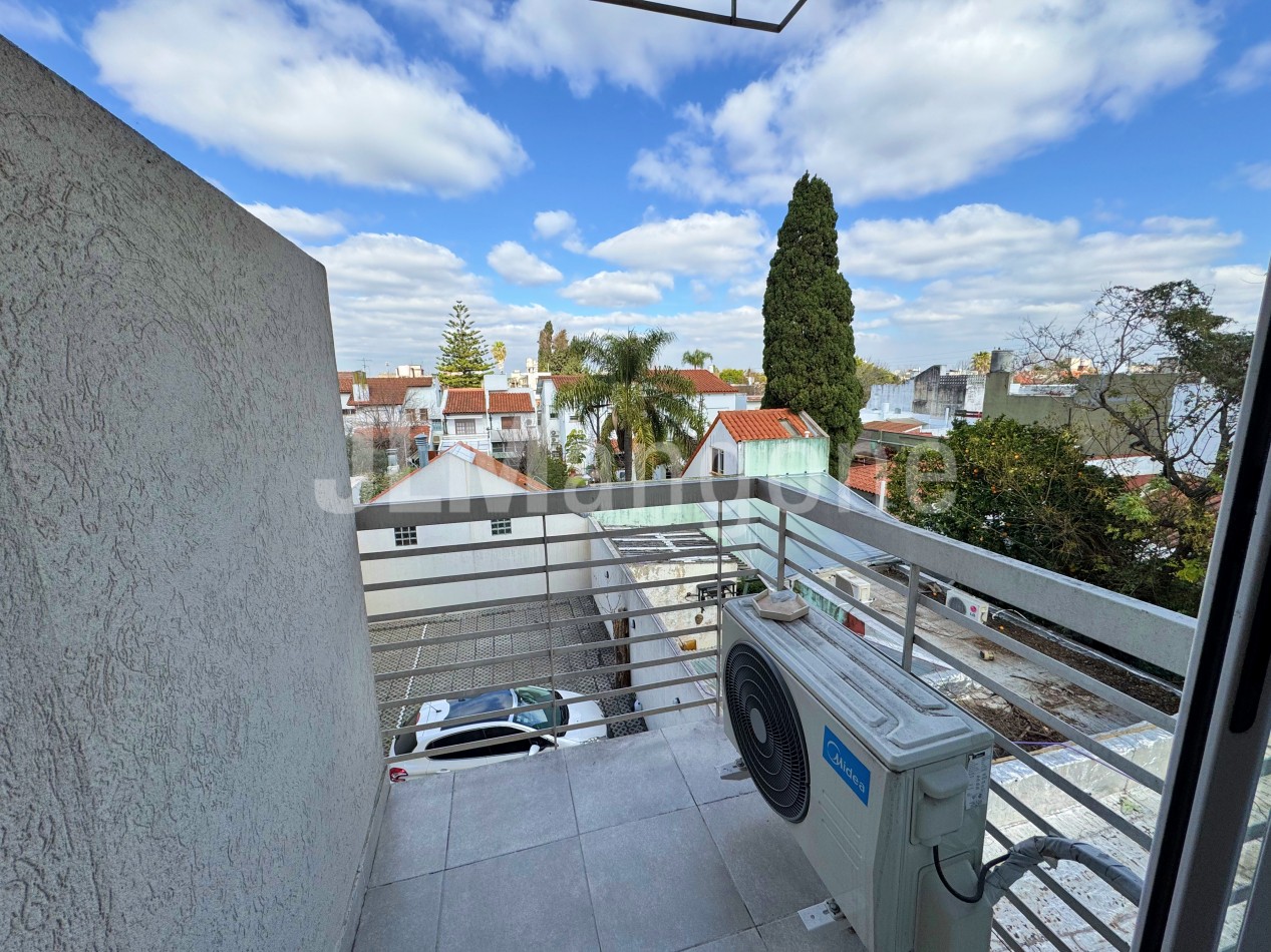 Departamento 1 ambiente con balcon