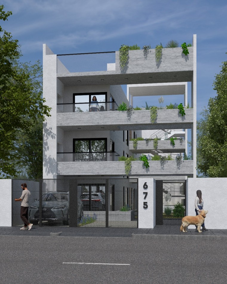Departamentos 2 ambientes con terraza propia y amenities