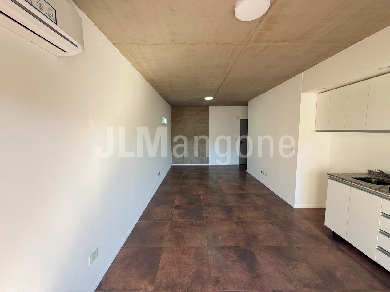 Departamento 1 ambiente con balcon y amenities