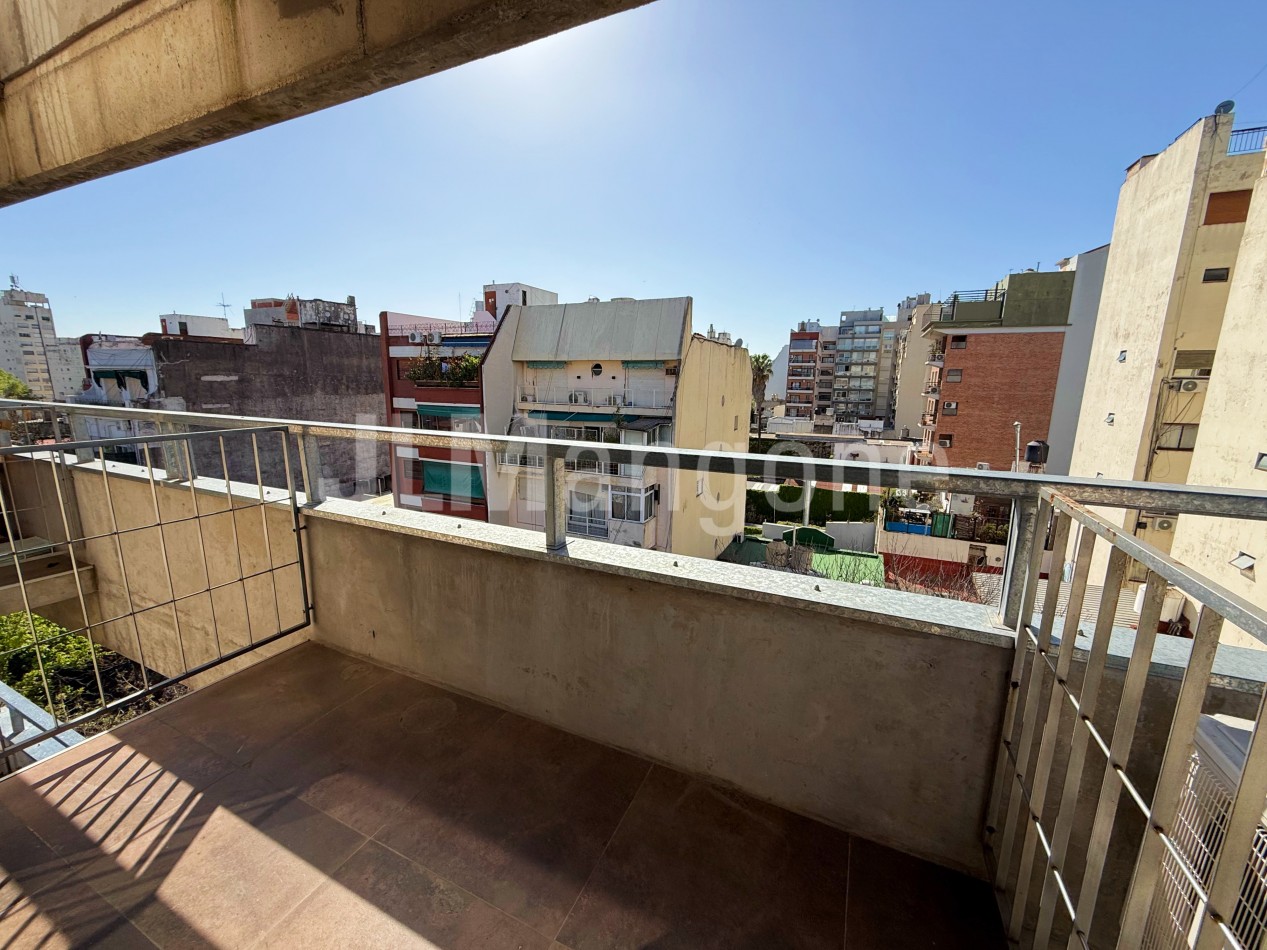 Departamento 1 ambiente con balcon y amenities