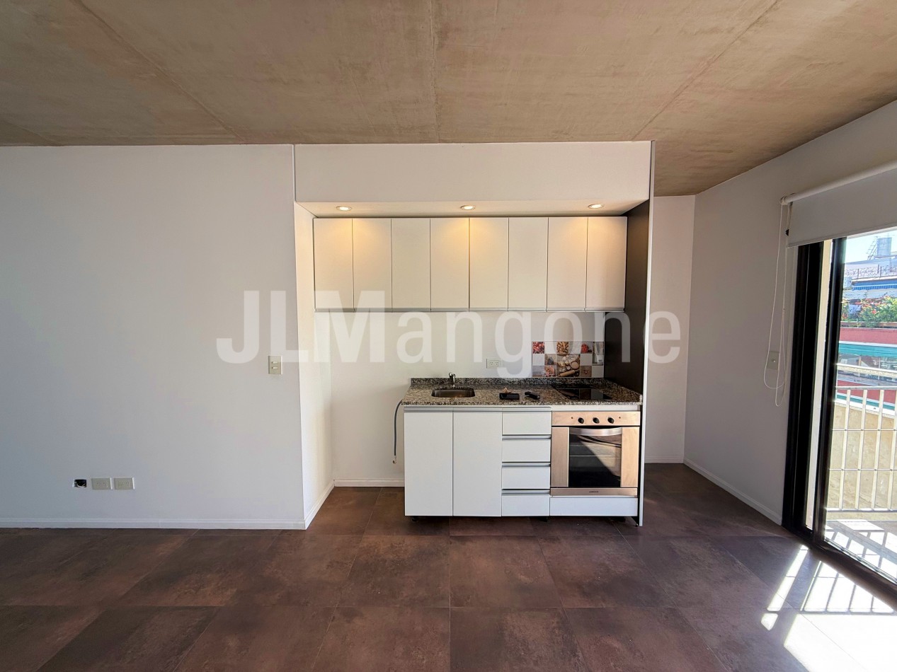 Departamento 1 ambiente con balcon y amenities