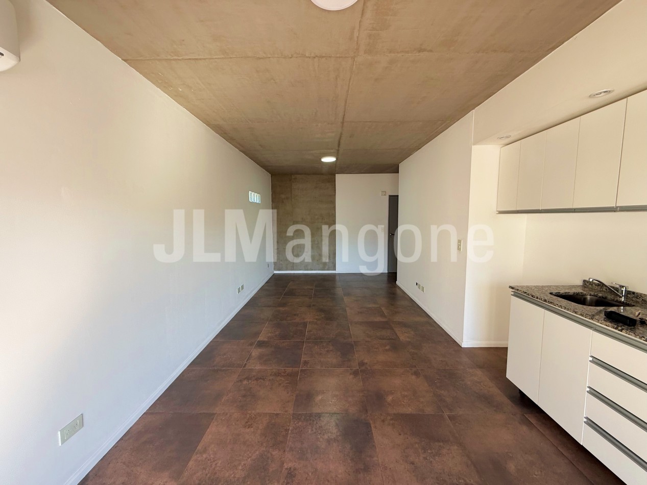 Departamento 1 ambiente con balcon y amenities