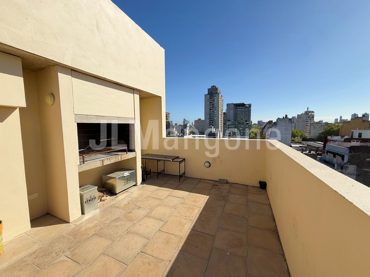 Departamento 1 ambiente con balcon y amenities