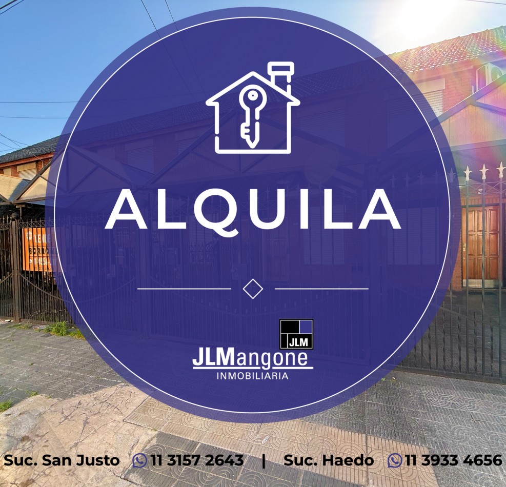 Duplex 4 ambientes con cochera, patio y terraza