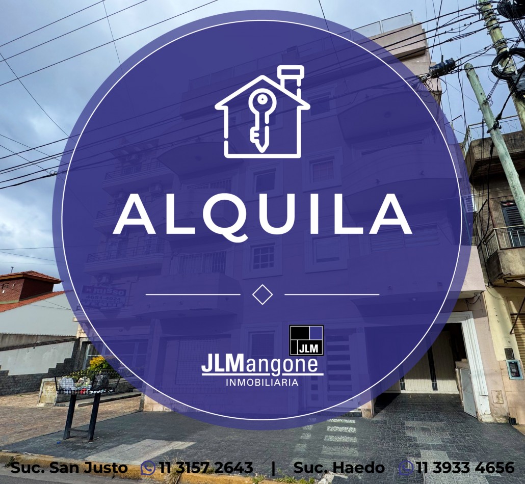 Departamento 2 ambientes con balcon