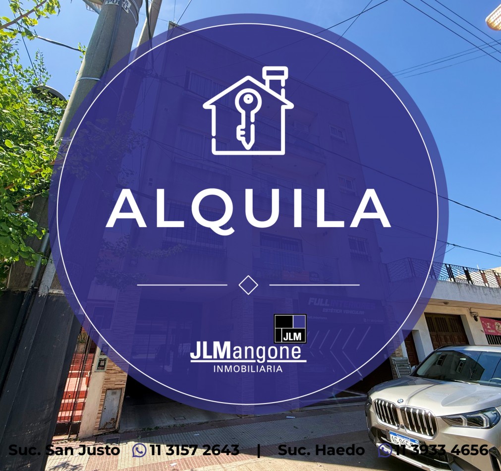 Departamento 2 ambientes con balcon