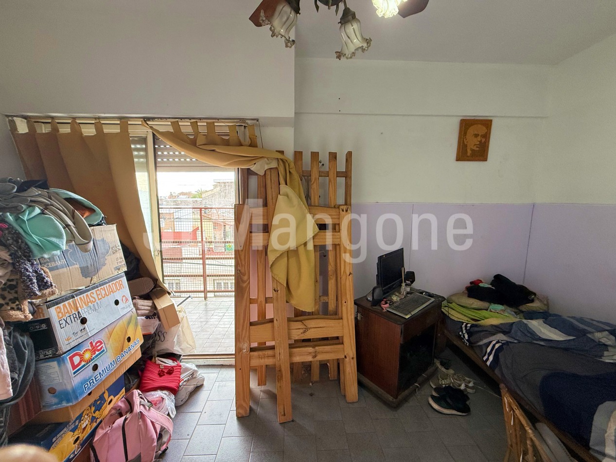 Departamento 3 ambientes con doble balcon