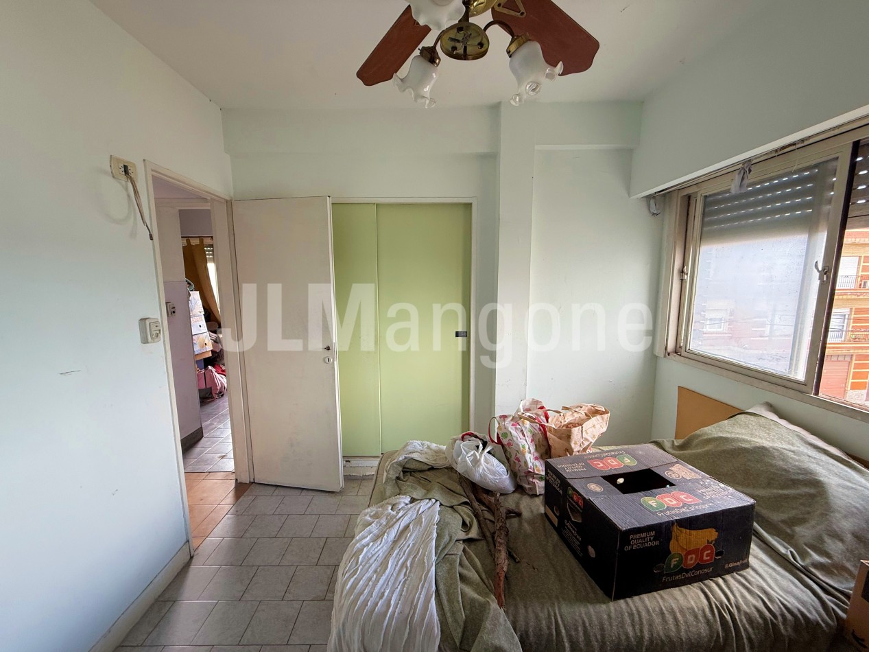 Departamento 3 ambientes con doble balcon