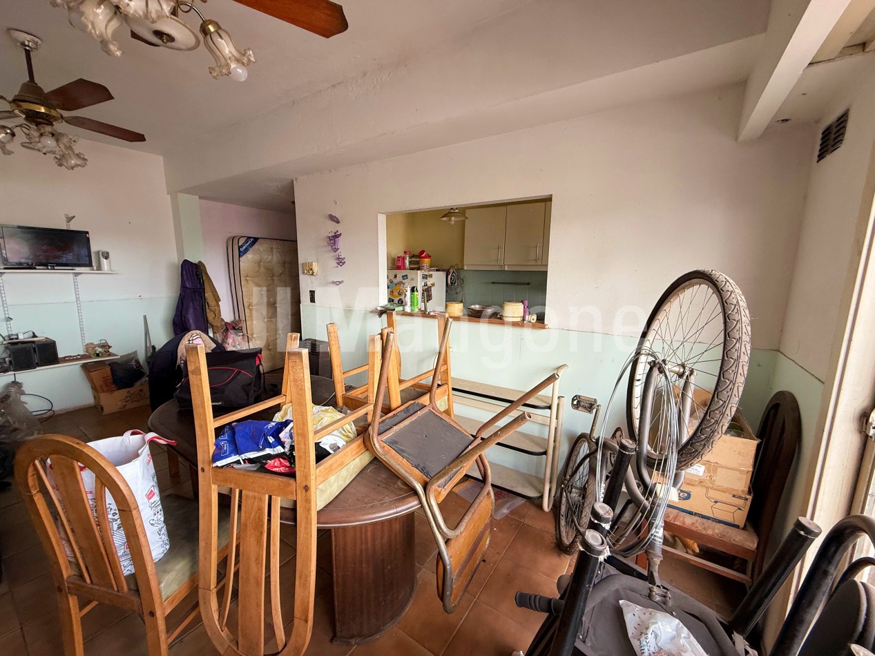 Departamento 3 ambientes con doble balcon