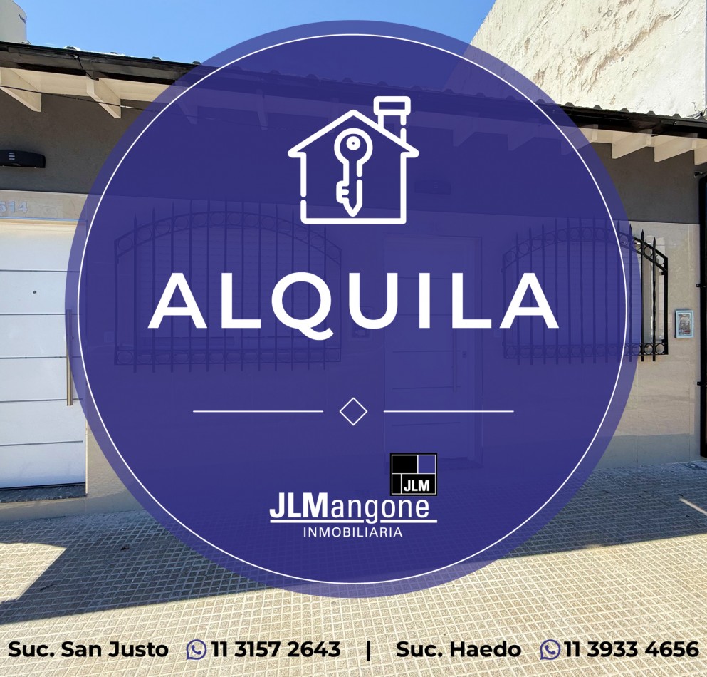 Departamento 1 ambiente a estrenar, con patio