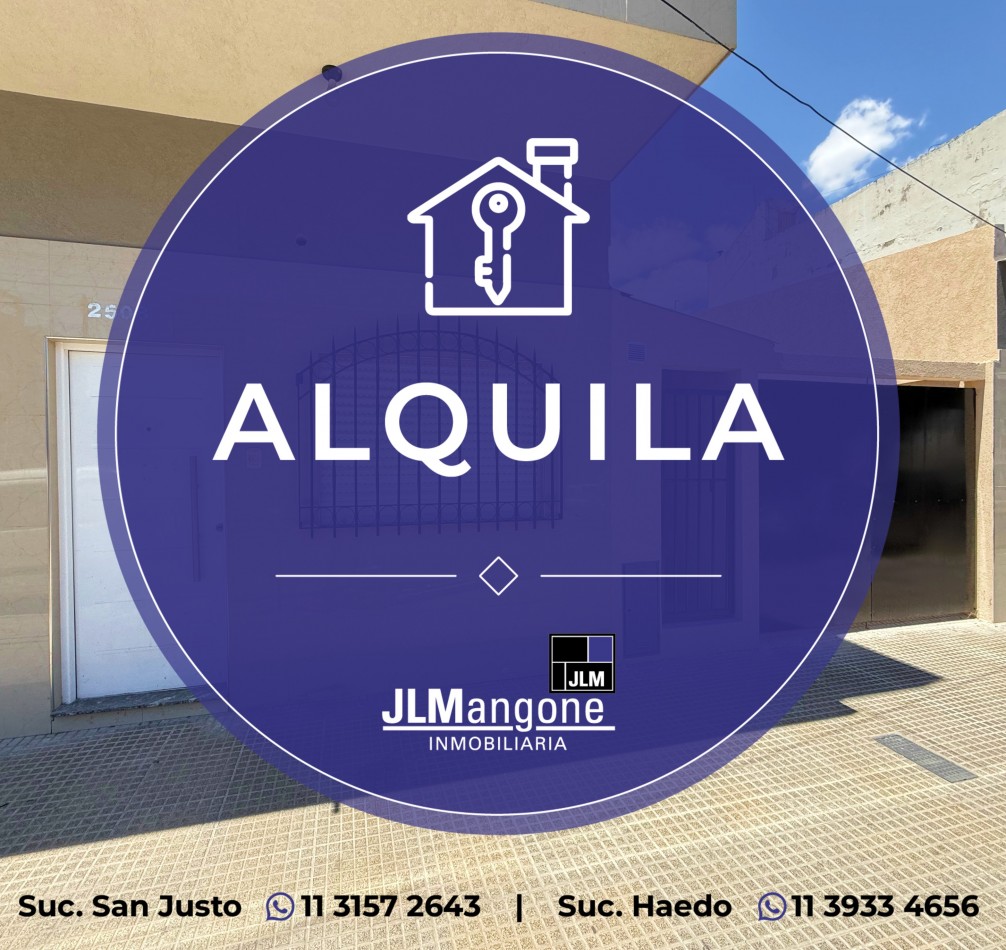 Ph 2 ambientes con cochera y patio