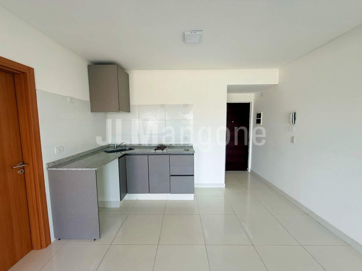 Departamento 1 amb con cochera y balcon