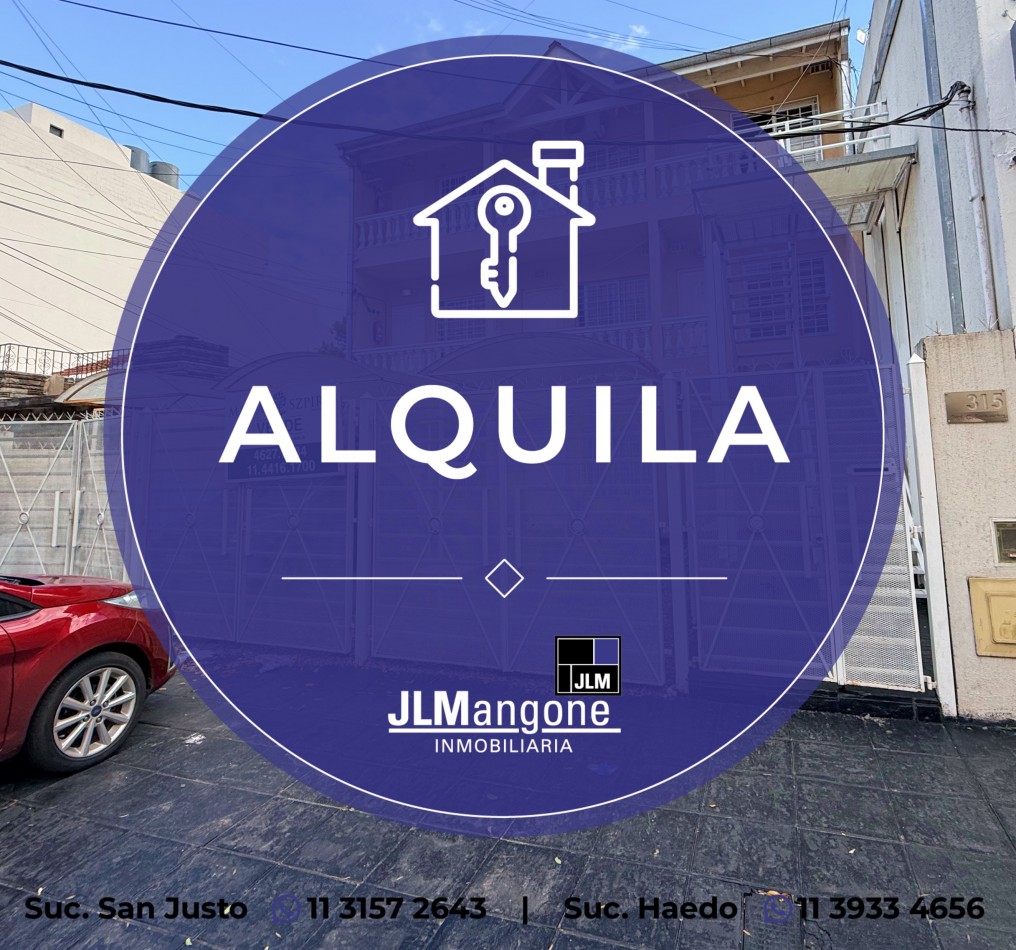 Departamento 2 ambientes con balcon