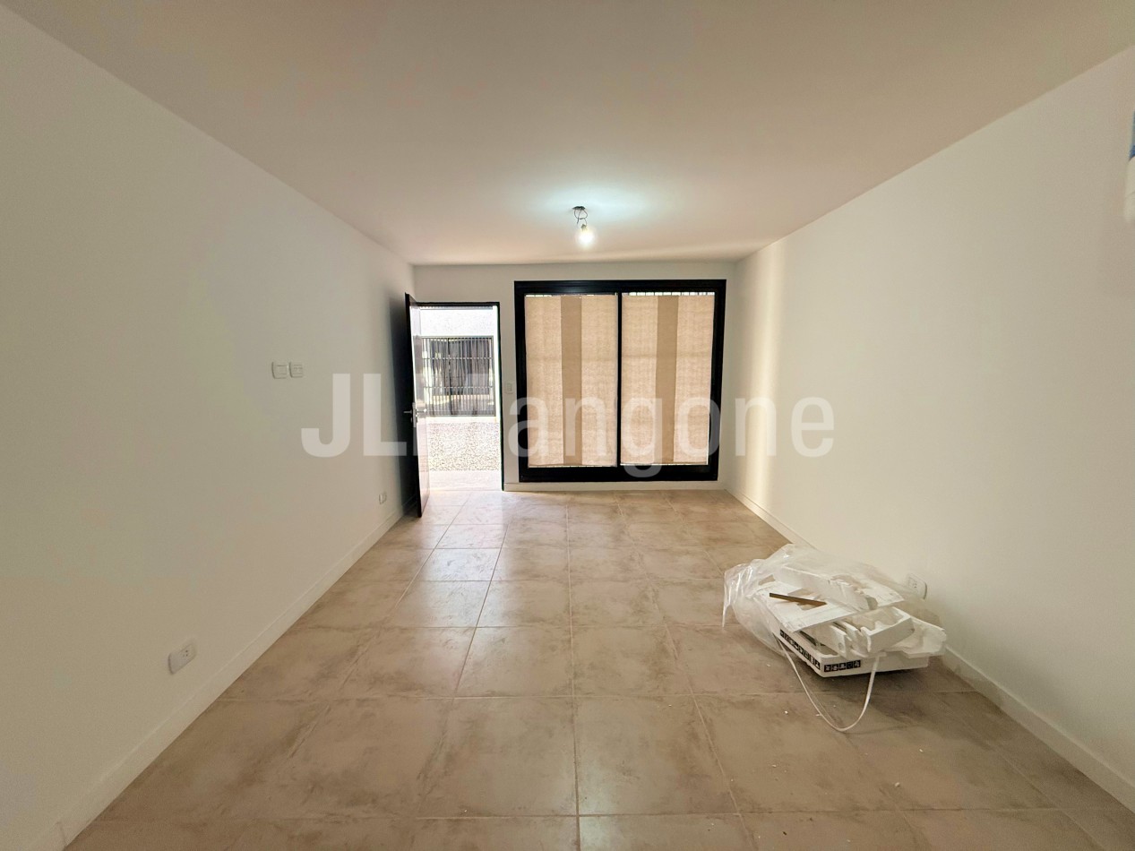 Departamento 2 ambientes planta baja, a estrenar