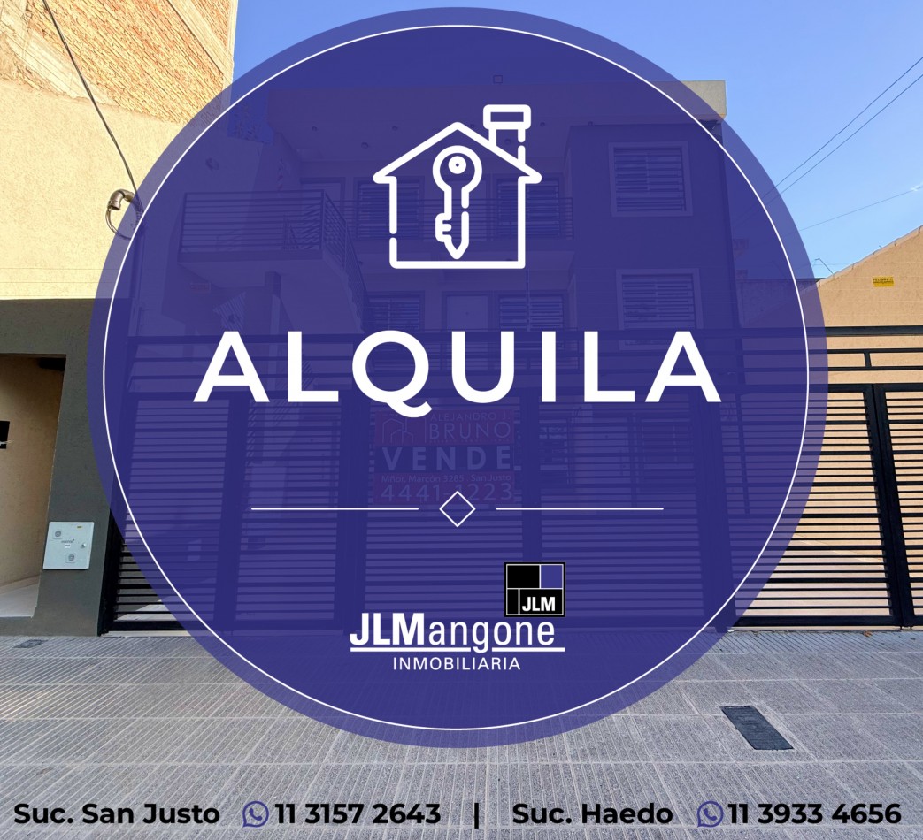 Departamento 2 ambientes con balcon, a estrenar