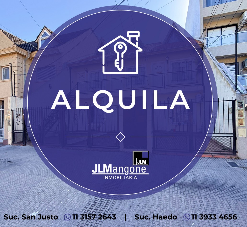 Departamento 3 1/2 ambientes con terraza