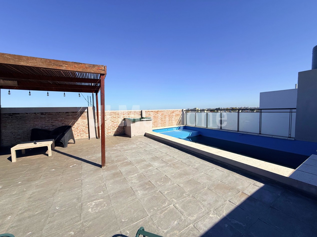 Departamento 4 amb con cochera, terraza y piscina