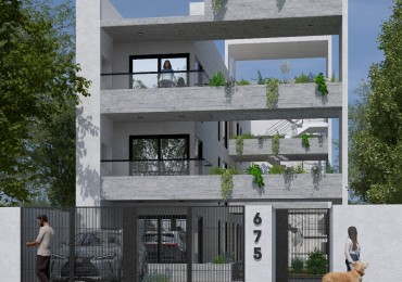 Departamentos 2 ambientes con terraza propia y amenities