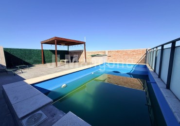Departamento 4 amb con cochera, terraza y piscina